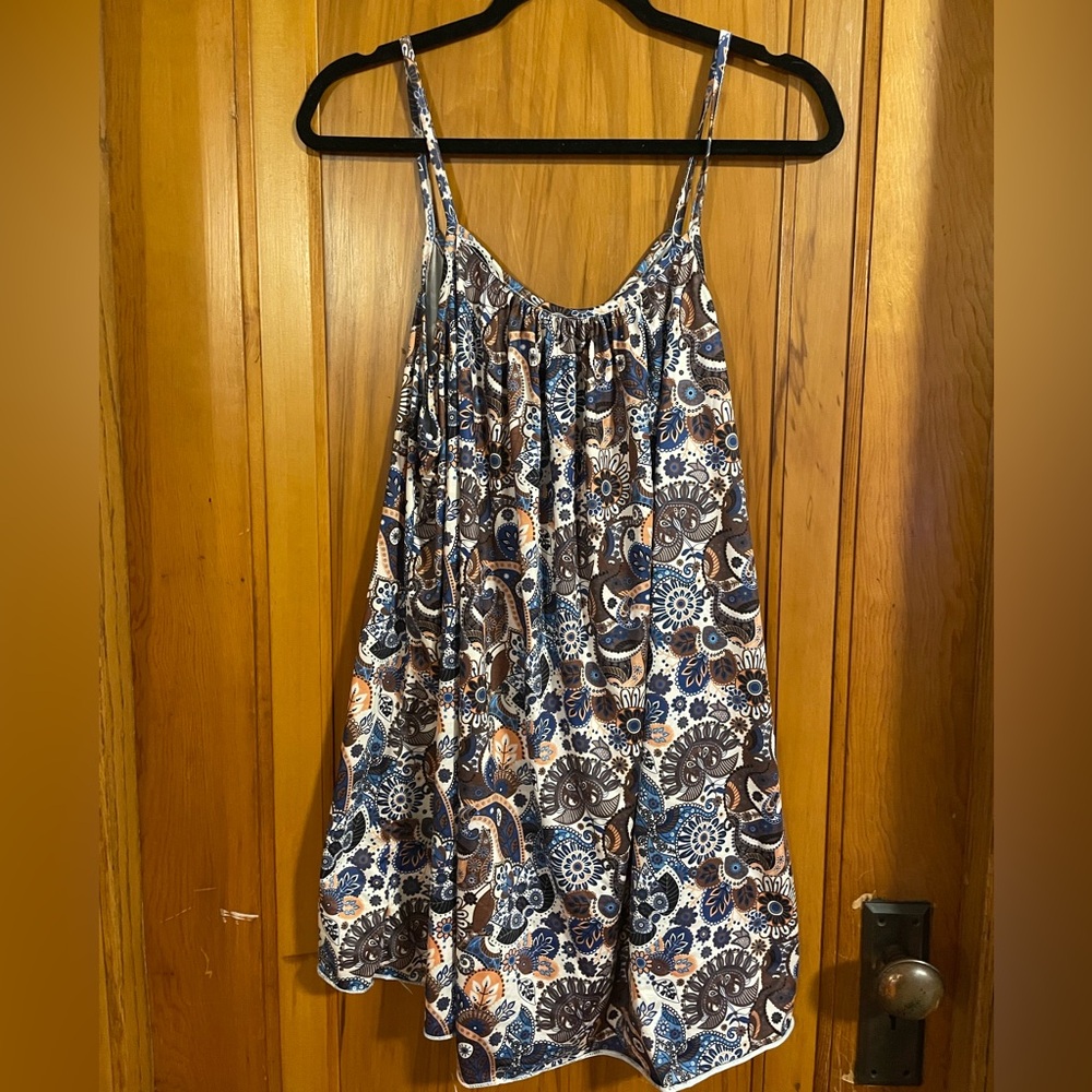 Floral Spaghetti Strap Dress